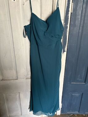 Kennedy Blue Bridesmaid Dress - Lennon - 28526 - Size 22 Teal